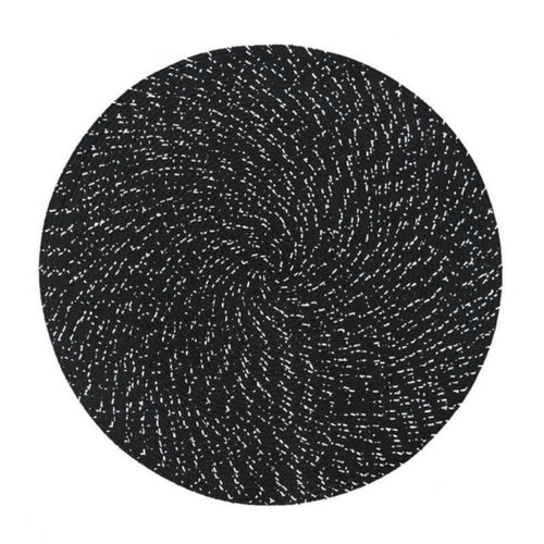 แผ่นรองจานทอวงรี PP ทรงกลม 2 ชิ้น, Diameter 36cm, Diameter 18cm