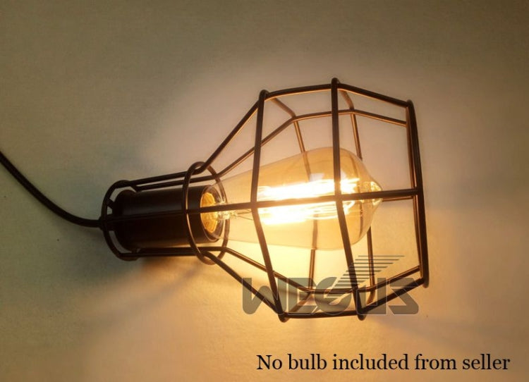 40W Grenade Retro Wrought Iron Pulley ยกโคมไฟติดผนังทางเดินระเบียงทางเดินโคมไฟ