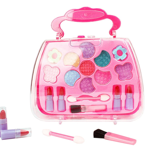 เด็กแต่งหน้าเครื่องสำอางชุดของเล่นแบบพกพาเครื่องสำอางสาวของเล่น, Cosmetics Toys