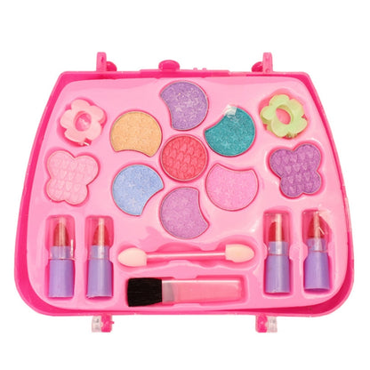 เด็กแต่งหน้าเครื่องสำอางชุดของเล่นแบบพกพาเครื่องสำอางสาวของเล่น, Cosmetics Toys