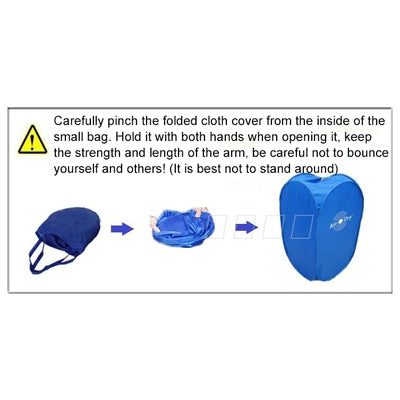 พับได้ฟรีติดตั้งเครื่องอบผ้าขนาดเล็กแบบพกพาในครัวเรือน, Mini Clothes Dryer