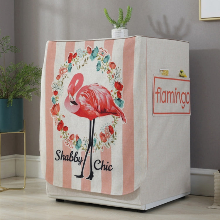 การ์ตูนผ้าฝ้ายและผ้าลินินกลองลูกกลิ้งเครื่องซักผ้าฝุ่น, 83x60x60cm