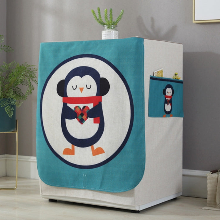 การ์ตูนผ้าฝ้ายและผ้าลินินกลองลูกกลิ้งเครื่องซักผ้าฝุ่น, 83x60x60cm