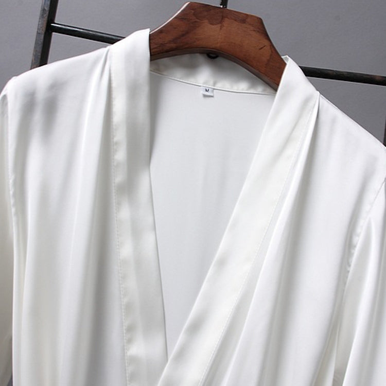 Robes ชุดนอนหรูหราเซ็กซี่ลูกไม้ผู้หญิง Dressing ชุดกิโมโนผ้าไหม Robe, XL, XXL, M, L