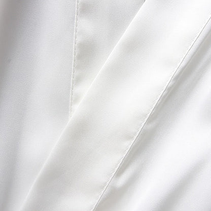 Robes ชุดนอนหรูหราเซ็กซี่ลูกไม้ผู้หญิง Dressing ชุดกิโมโนผ้าไหม Robe, XL, XXL, M, L