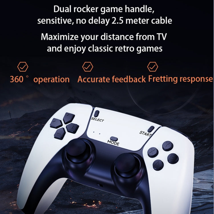M8 Pro Y3Lite U8 Plus สำหรับ PS1 2.4G Wireless Dual Gamepad