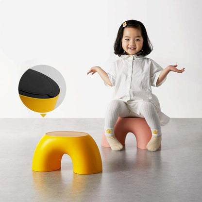 Simple Circular Small Bench Home เก้าอี้สตูลเด็กสำหรับสตูลรองเท้า