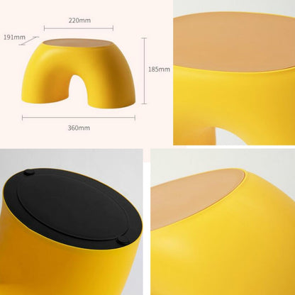 Simple Circular Small Bench Home เก้าอี้สตูลเด็กสำหรับสตูลรองเท้า