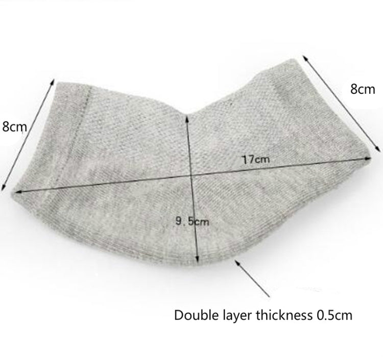 Heel Anti-cracking Aleeve Heel Protection Sock ถุงเท้าเรือใบ