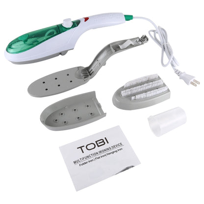 แปรงรีดผ้ามือถือ Steamer แบบพกพาเตารีดไอน้ำ, US Plug 110V, AU Plug 220V, UK Plug 220V, EU Plug 220V