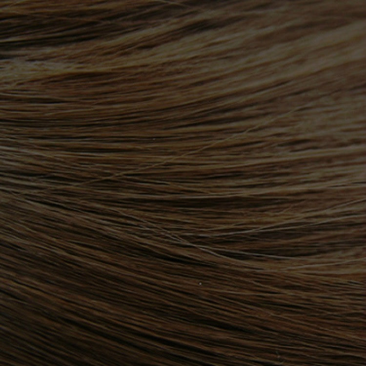 ผู้หญิงผมยาวขนสัตว์กับวิกผมปุยธรรมชาติเรียบ, Haze Blue (Black On Top ) 54CM, Cold Brown 54CM