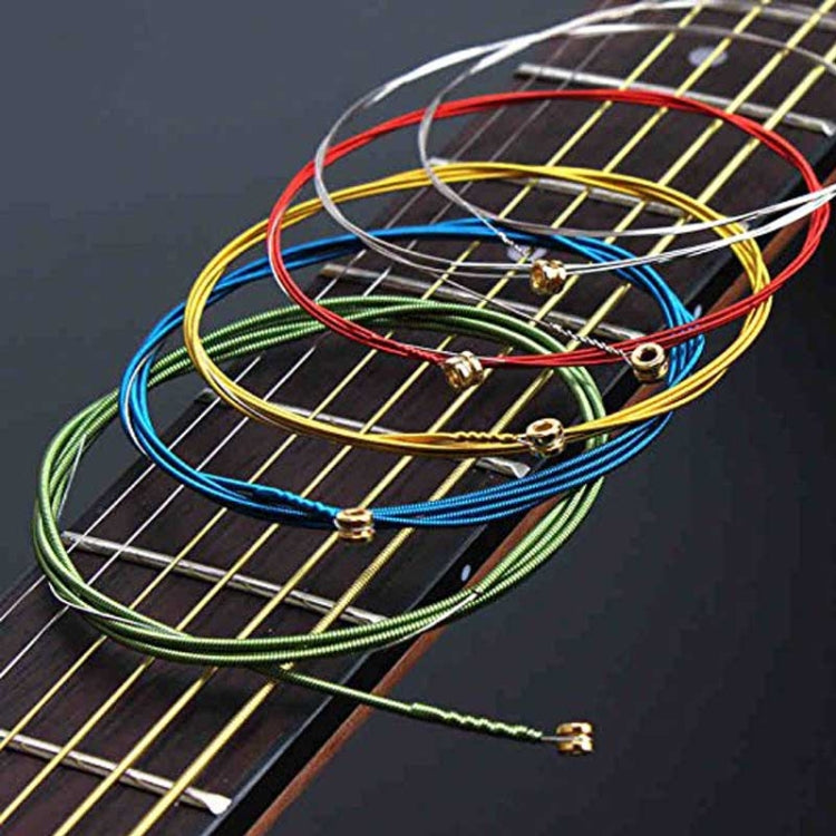 สายกีต้าร์ E-A หลากสี 6 in 1, E-A Guitar Strings