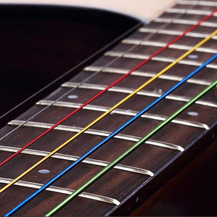 สายกีต้าร์ E-A หลากสี 6 in 1, E-A Guitar Strings