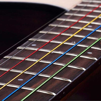 สายกีต้าร์ E-A หลากสี 6 in 1, E-A Guitar Strings