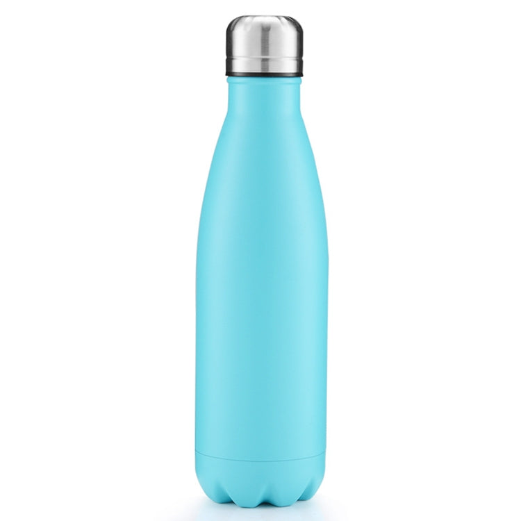 ถ้วยความร้อนกระติกน้ำร้อนขวดน้ำสแตนเลสแบบพกพากีฬากาต้มน้ำ, 500ml