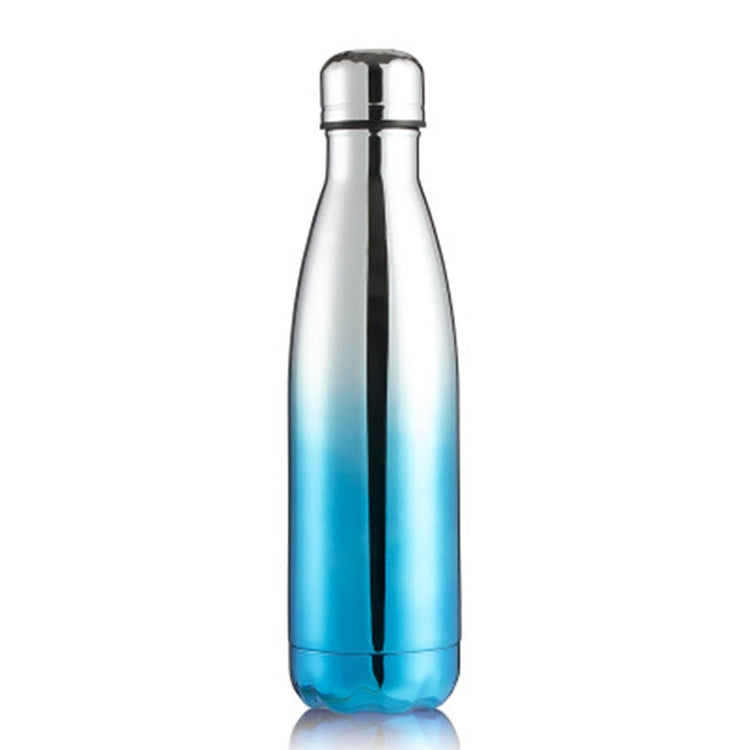 ถ้วยความร้อนกระติกน้ำร้อนขวดน้ำสแตนเลสแบบพกพากีฬากาต้มน้ำ, 500ml