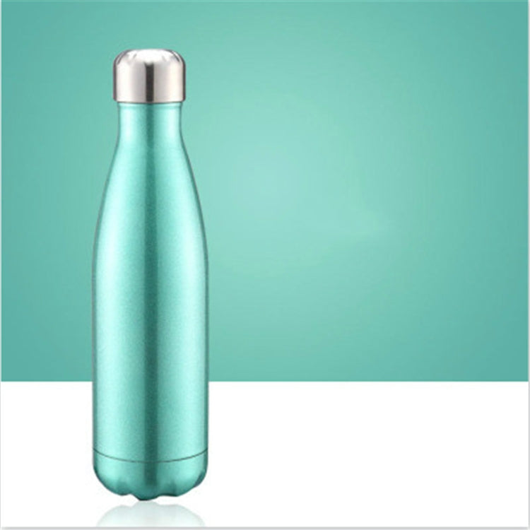 ถ้วยความร้อนกระติกน้ำร้อนขวดน้ำสแตนเลสแบบพกพากีฬากาต้มน้ำ, 500ml