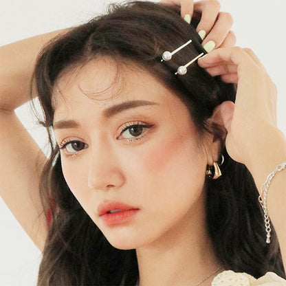 เครื่องประดับแฟชั่นกิ๊บติดผมคลิปผู้หญิงชุบมุกผมคลิปเจ้าสาวผ้าโพกศีรษะ