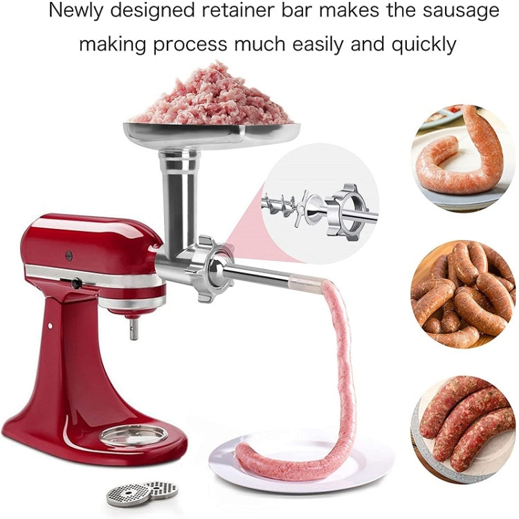 สำหรับ KitchenAid Home เครื่องบดเนื้อทำอุปกรณ์เสริมชุดเครื่องมือ, KA Meat Grinder Pass