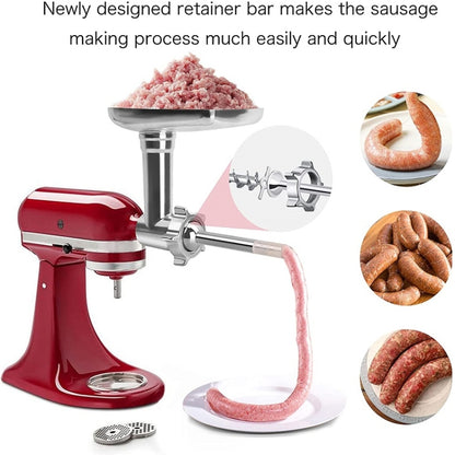 สำหรับ KitchenAid Home เครื่องบดเนื้อทำอุปกรณ์เสริมชุดเครื่องมือ, KA Meat Grinder Pass