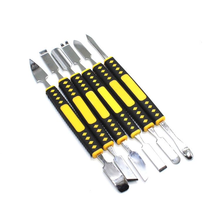6 in 1 Metal Crowbar Disassembly Bar โทรศัพท์มือถือเครื่องใช้ในบ้านดิจิตอลเครื่องมือเปิดผลิตภัณฑ์, 6 in 1 Removal Bar
