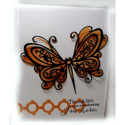 ผีเสื้อลายฉลุ DIY คลิปหนังสืออัลบั้มทำบัตรอวยพรลายฉลุ, Butterfly Shape