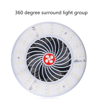 โคมไฟพัดลมแบบชาร์จไฟ USB ถ่ายทอดสดเต็นท์มัลติฟังก์ชั่นโคมไฟแคมป์ปิ้ง, Fan Light, Fan Light + Bracket