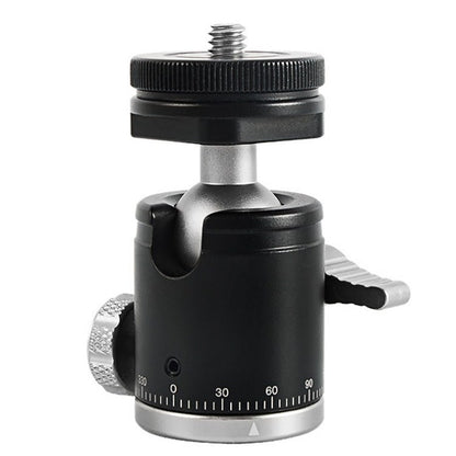 BEXIN K-19 มัลติฟังก์ชั่นอลูมิเนียมรองเท้าเย็นหัวบอลขาตั้งกล้องเมา, K-19