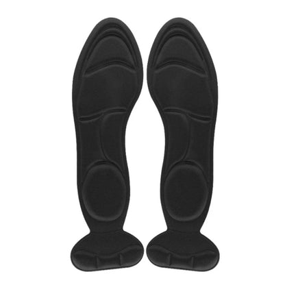2 คู่ 8D Pad Inserts Heel Post Back Breathable Anti-SLIP สำหรับรองเท้าส้นสูง