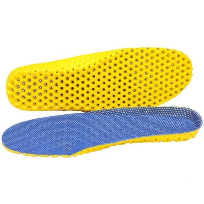 5 คู่รองเท้า Insoles เบาะวิ่งระงับกลิ่นกายระบายอากาศยืดได้, 46