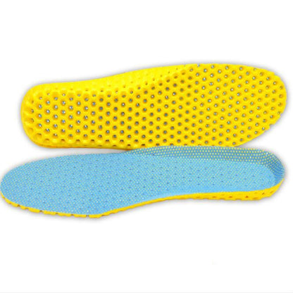 5 คู่รองเท้า Insoles เบาะวิ่งระงับกลิ่นกายระบายอากาศยืดได้, 46