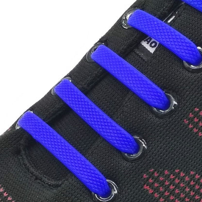 16 ชิ้น / เซ็ตวิ่งไม่ผูกเชือกผูกรองเท้าแฟชั่น U Nisex แข็งแรงยืดหยุ่นเชือกผูกรองเท้าซิลิโคน