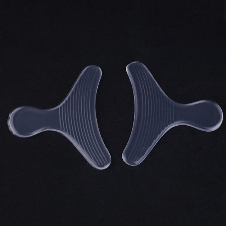 5 คู่ซิลิโคน T-รูป Invisible Insole สวมใส่รองเท้าส้นสูงสติกเกอร์