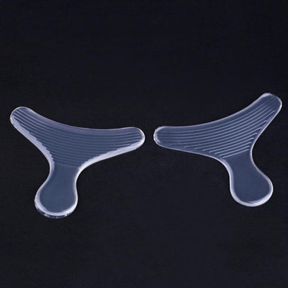 5 คู่ซิลิโคน T-รูป Invisible Insole สวมใส่รองเท้าส้นสูงสติกเกอร์