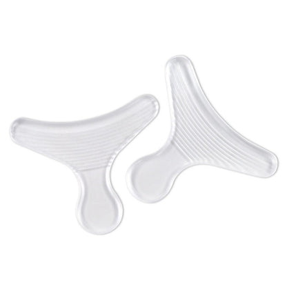 5 คู่ซิลิโคน T-รูป Invisible Insole สวมใส่รองเท้าส้นสูงสติกเกอร์