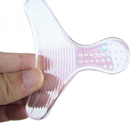 5 คู่ซิลิโคน T-รูป Invisible Insole สวมใส่รองเท้าส้นสูงสติกเกอร์