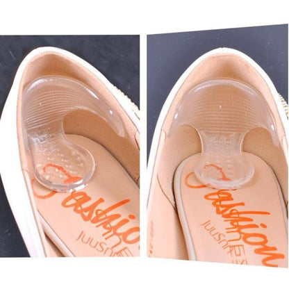 5 คู่ซิลิโคน T-รูป Invisible Insole สวมใส่รองเท้าส้นสูงสติกเกอร์