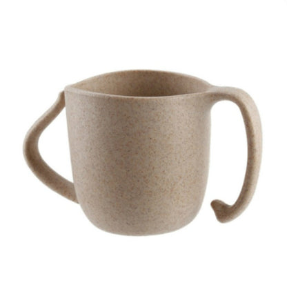 ถ้วยดื่มใยข้าวสาลีสำหรับเด็กถ้วยนมป้องกันการลวก, Anti-Scalding Milk Cup