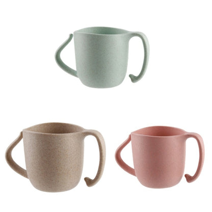 ถ้วยดื่มใยข้าวสาลีสำหรับเด็กถ้วยนมป้องกันการลวก, Anti-Scalding Milk Cup