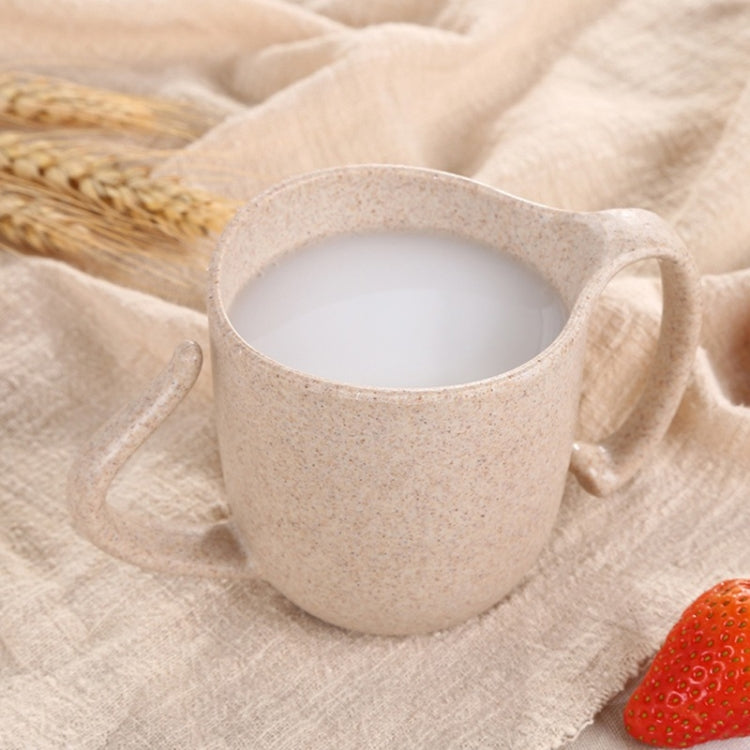 ถ้วยดื่มใยข้าวสาลีสำหรับเด็กถ้วยนมป้องกันการลวก, Anti-Scalding Milk Cup