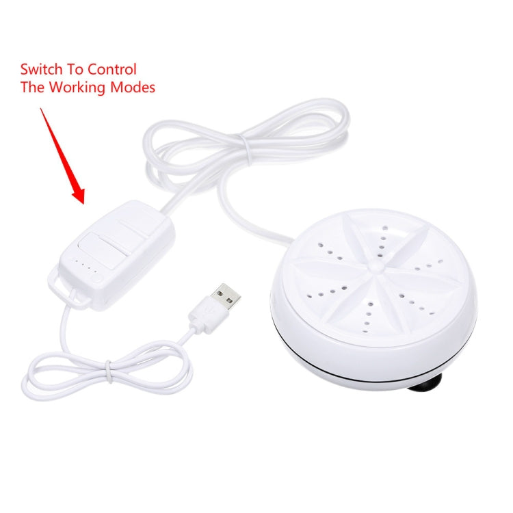 เครื่องซักผ้าขนาดเล็กแบบพกพา Ultrasonic Turbine เสื้อผ้าเครื่องซักผ้าขนาดเล็กพร้อมสาย USB สะดวกสำหรับการเดินทาง, 3 in 1, 2 in 1