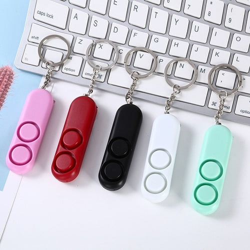 5 ชิ้น 120dB เสียงดังผู้หญิงพวงกุญแจปลุกต่อต้านหมาป่า, การจัดส่งสีแบบสุ่ม