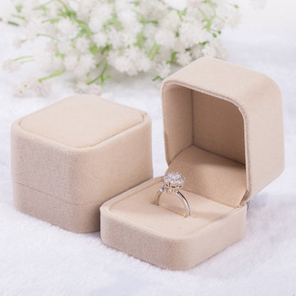 3 PCS เครื่องประดับงานแต่งงานอุปกรณ์เสริม Squre กำมะหยี่กล่องเครื่องประดับเครื่องประดับของขวัญกล่องแหวนต่างหูกล่อง