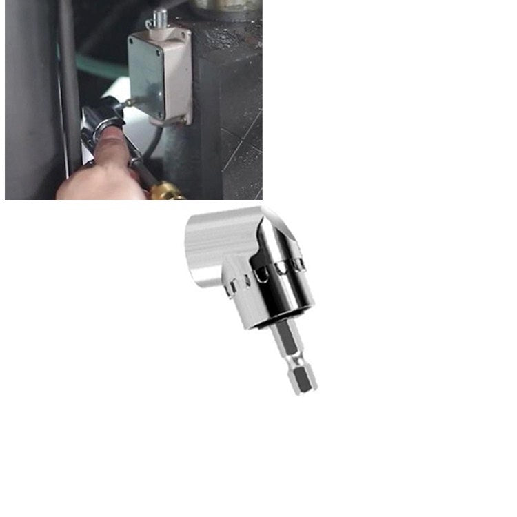 ไขควงไฟฟ้าอุปกรณ์เข้ามุม สว่านเจาะ ไขควง เจาะมือ อุปกรณ์มุม 90 องศา, 60mm, 140mm