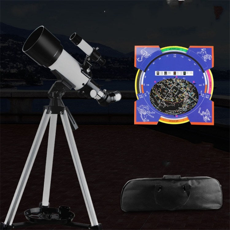 กล้องโทรทรรศน์ดาราศาสตร์ 70400 กำลังสูง HD Night Vision Telescope, 70400