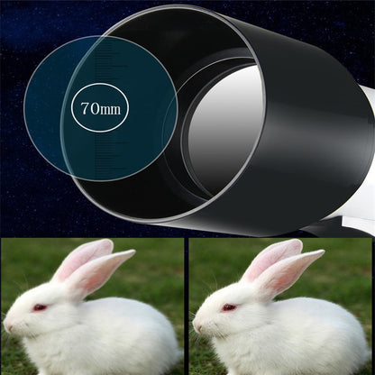กล้องโทรทรรศน์ดาราศาสตร์ 70400 กำลังสูง HD Night Vision Telescope, 70400