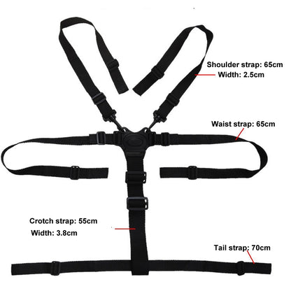 เข็มขัดนิรภัยเด็กห้าจุดสำหรับเข็มขัดนิรภัยรถเข็นเด็ก, Seat Belt