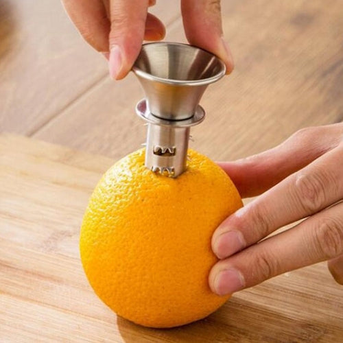 สแตนเลสผลไม้คู่มือคั้นครัวเรือนคั้นน้ำผลไม้มะนาวหนา, Lemon Juicer