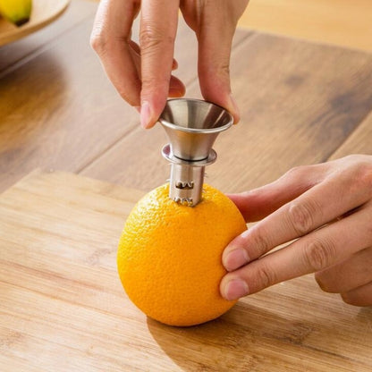 สแตนเลสผลไม้คู่มือคั้นครัวเรือนคั้นน้ำผลไม้มะนาวหนา, Lemon Juicer