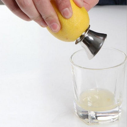 สแตนเลสผลไม้คู่มือคั้นครัวเรือนคั้นน้ำผลไม้มะนาวหนา, Lemon Juicer